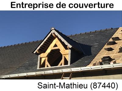 Charpentier, charpente bois Saint-Mathieu-87440