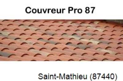 Votre couvreur pour la réparation des toits Saint-Mathieu-87440