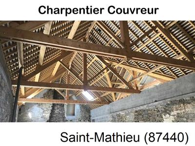 Votre charpentier, travaux de charpente Saint-Mathieu-87440