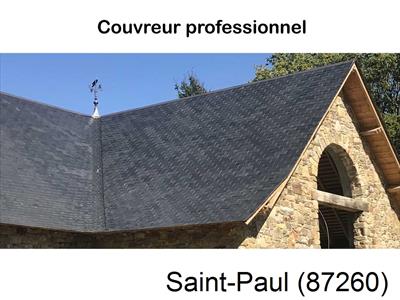 Artisan couvreur 87 Saint-Paul-87260