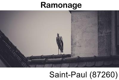 Artisan ramoneur Saint-Paul-87260