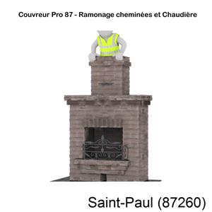 couvreur pour ramonage Saint-Paul-87260