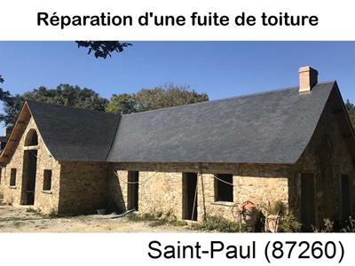 Votre couvreur pour la réparation des toits Saint-Paul-87260