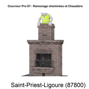 couvreur pour ramonage Saint-Priest-Ligoure-87800