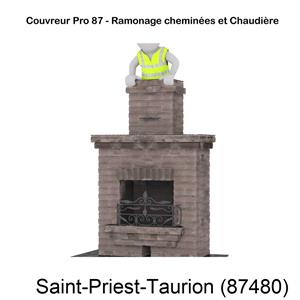 couvreur pour ramonage Saint-Priest-Taurion-87480