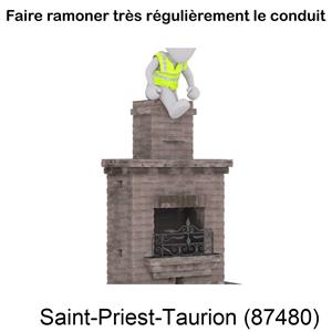 Gainage de chaminée Saint-Priest-Taurion-87480