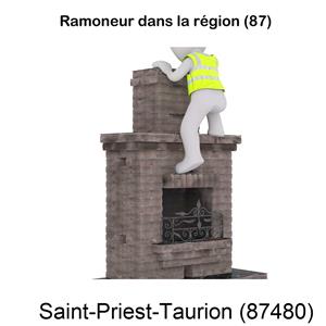 Ramonage cheminée Saint-Priest-Taurion-87480