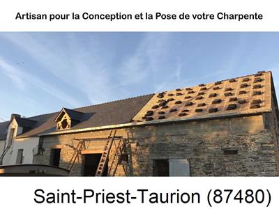 Rénovation charpente Saint-Priest-Taurion-87480