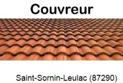 Réparation fuite de toiture à Saint-Sornin-Leulac-87290