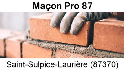 Rénovation maçonnerie à Saint-Sulpice-Laurière-87370