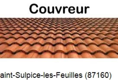 Votre couvreur dans le 87 pour la réparation de votre couverture à Saint-Sulpice-les-Feuilles-87160