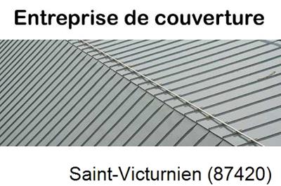 Artisan couvreur zingueur Saint-Victurnien-87420