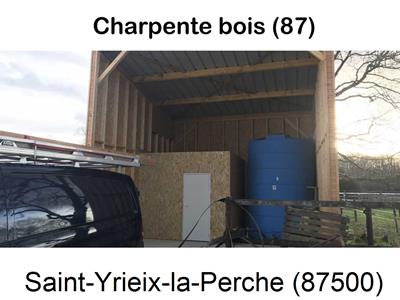 charpente traditionnelle à Saint-Yrieix-la-Perche-87500