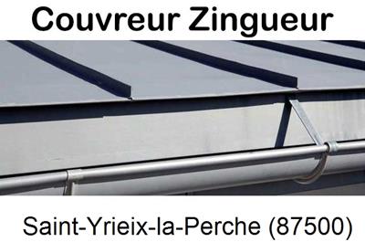 Photo toiture zinc Saint-Yrieix-la-Perche-87500