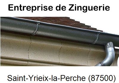 Artisan couvreur zingueur Saint-Yrieix-la-Perche-87500