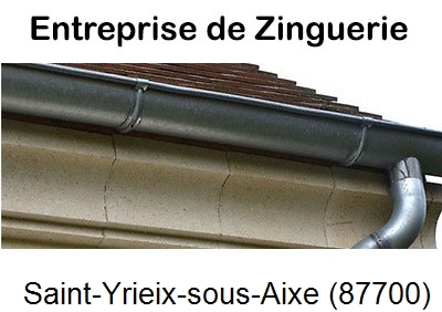 Artisan couvreur zingueur Saint-Yrieix-sous-Aixe-87700