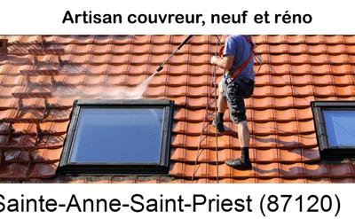 La référence en toiture à Sainte-Anne-Saint-Priest-87120