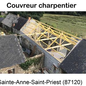 Votre artisan en charpente illustration Sainte-Anne-Saint-Priest-87120