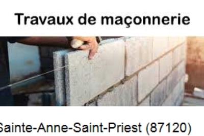 Votre artisan à Sainte-Anne-Saint-Priest-87120