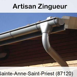 Bardage en zinc à Sainte-Anne-Saint-Priest-87120