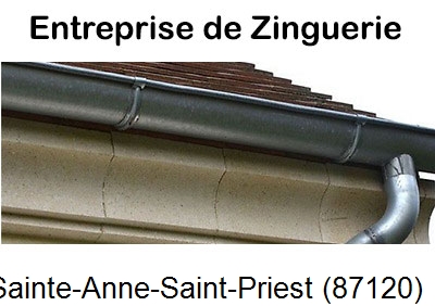 Artisan couvreur zingueur Sainte-Anne-Saint-Priest-87120