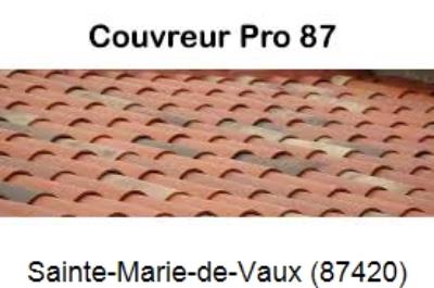 Entreprise de couverture à Sainte-Marie-de-Vaux-87420