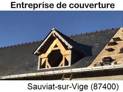 Charpentier, charpente bois Sauviat-sur-Vige-87400