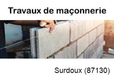 Maçonnerie, entreprise batîment à Surdoux-87130