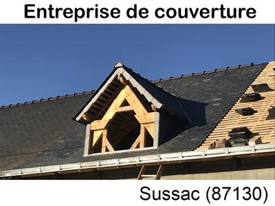 Charpentier, charpente bois Sussac-87130